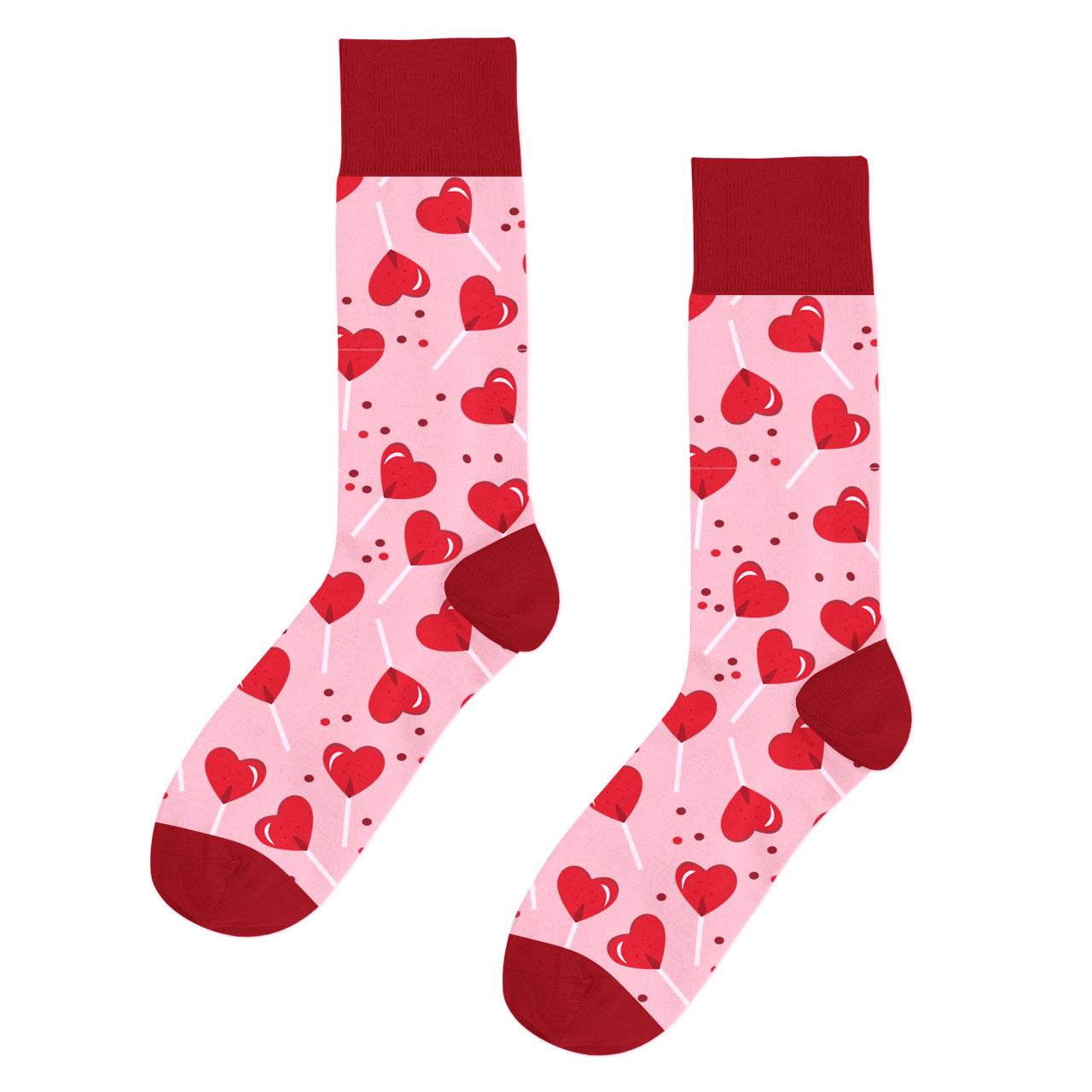 Calcetines Paleta De Corazón