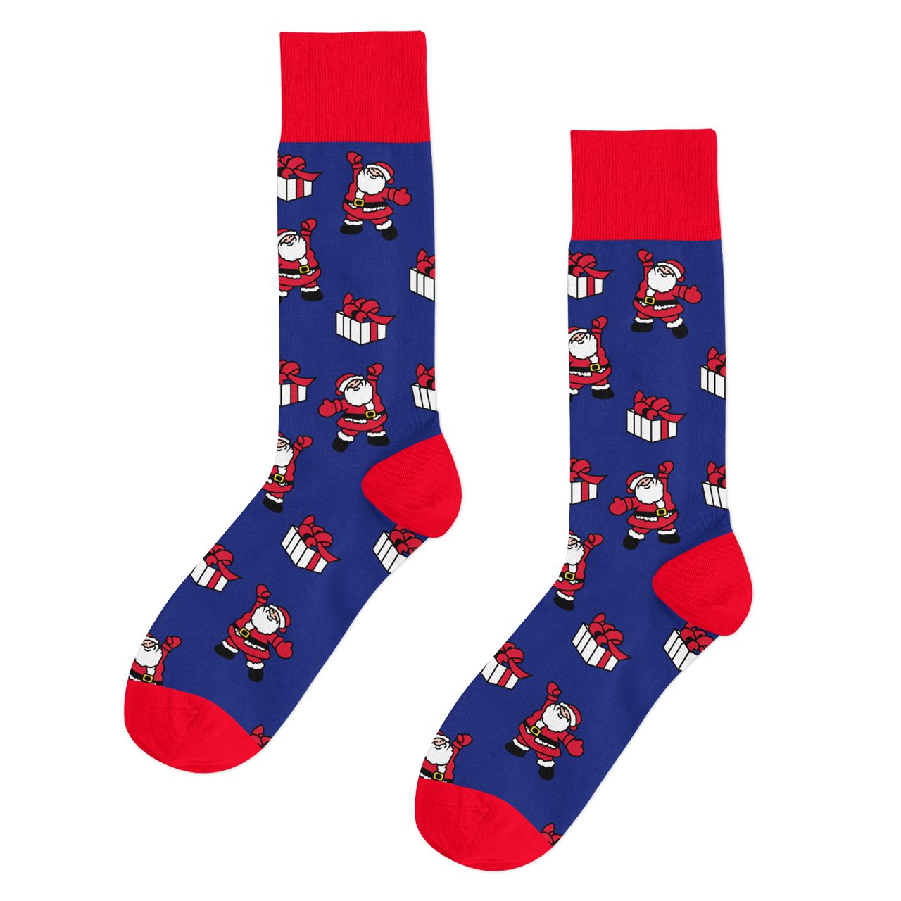 Calcetines Santa Con Regalos