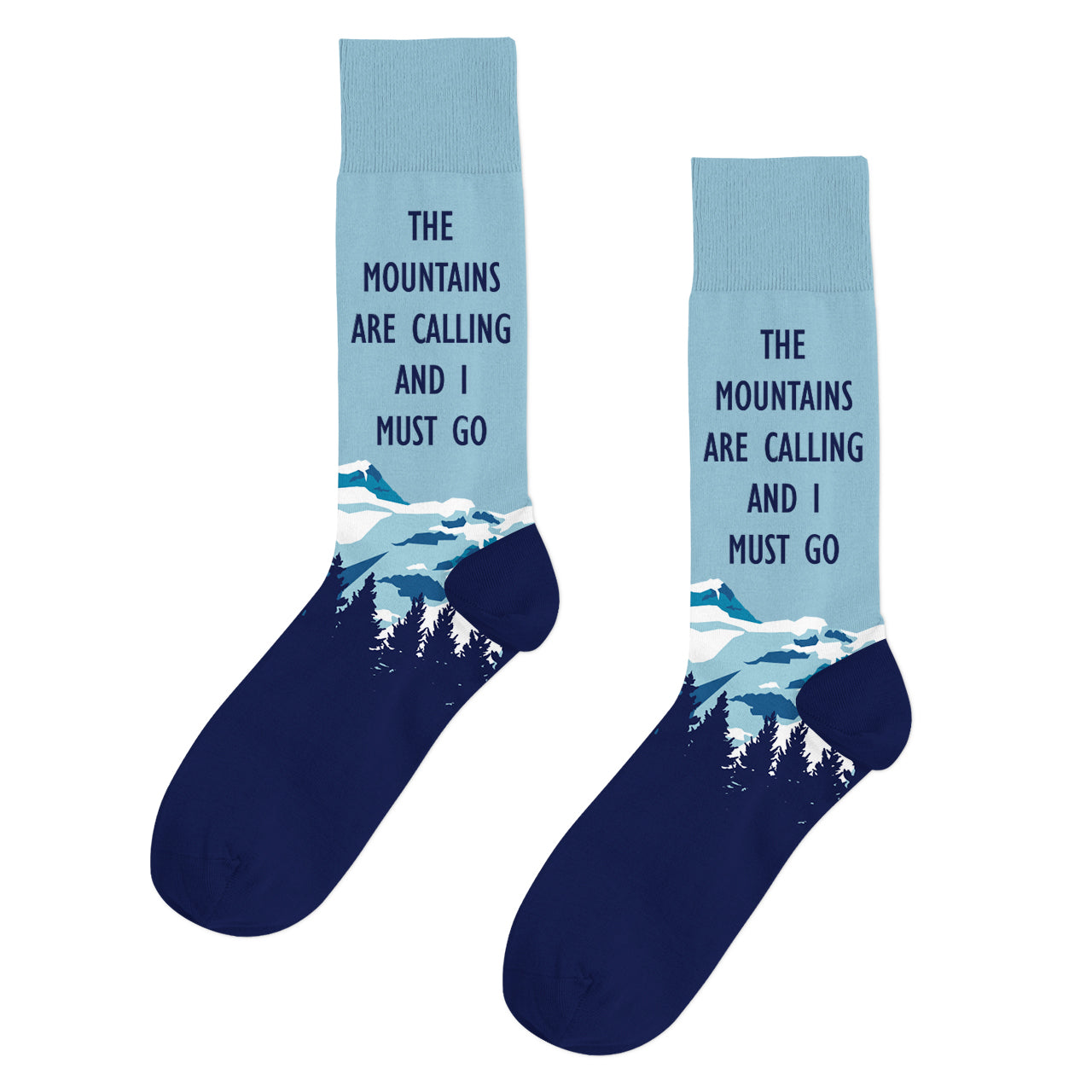 Calcetines The Mountains Are Calling